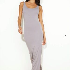 HELLO MOLLY SUNRISE TO SET MAXI DRESS GREY